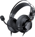 Наушники с микрофоном Cougar VM410 CGR-P53B-550 проводные наушники с микрофоном, мониторные охватывающие , геймерские, 20-20000 Гц, 3.5 мм, 2x3.5 мм
