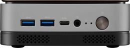 Мини ПК OSIO BaseLine B51i-007 Intel Core i3 1215U, DDR4 8ГБ, 256ГБ SSD , Intel UHD Graphics, без операционной системы, коричневый и серебристый