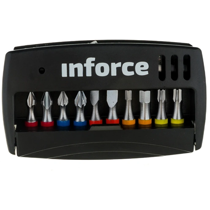 Набор бит с держателем 11 предметов Inforce 11-01-285