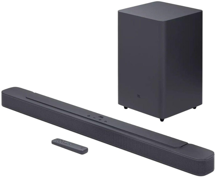 Саундбар JBL Deep Bass 2.1 100Вт +200Вт черный