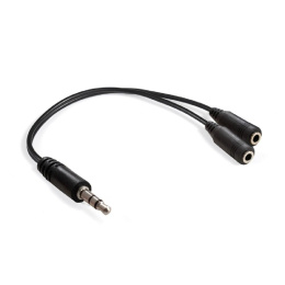 Кабель-разветвитель аудио ExeGate EX-CCA-415-0.15 3.5mm Jack M/2x3.5mm Jack F, 0,15м EX294736RUS