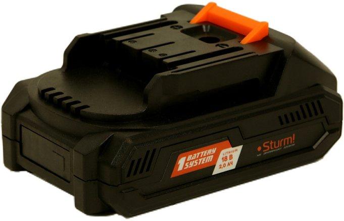 Батарея аккумуляторная STURM! SBP1802, 18В, 2Ач, Li-Ion