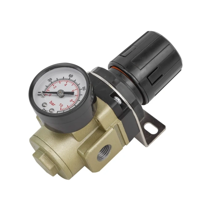 Регулятор давления воздуха "Profi" 1/4", 0-10 bar, рабочая температура 5-60° Forsage F-AR3000-02 54451 (F-AR3000-02(54451))