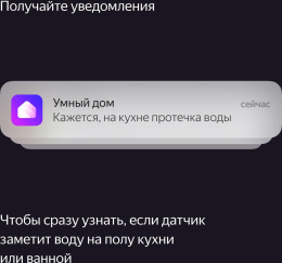 Датчик протечки воды ЯНДЕКС YNDX-00521, белый