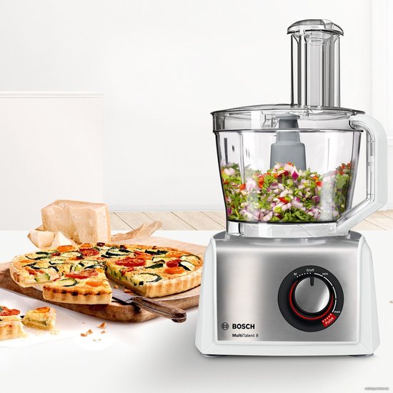 Кухонный комбайн Bosch MC812S844, белый