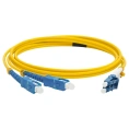 Оптический патч-корд TWT дуплексный, LC/UPC-SC/UPC, SM, 0.5 м 2LC-2SC/SU-0.5