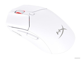 Мышь HyperX Pulsefire Haste 2 Mini Белый 7D389AA полноразмерная, симметричная, проводная USB/беспроводная радио/Bluetooth, частота опроса: до 1000Гц, сенсор оптический 26000dpi, скорость: 650 IPS, ускорение: 50G