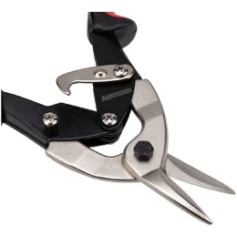 Rexant 12-4631 Ножницы по металлу левые 260 мм никелированные, двухкомпонентные рукоятки