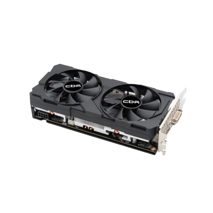 Видеокарта CBR RTX2060 6G, 192BIT, GDDR6, 1365-1680Mhz, 160W DVI/HDMI/DP [VGA-STX2060-6G-RTL]