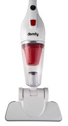 Ручной пылесос handstick DOMFY DSC-VC301, 1000Вт, белый/красный