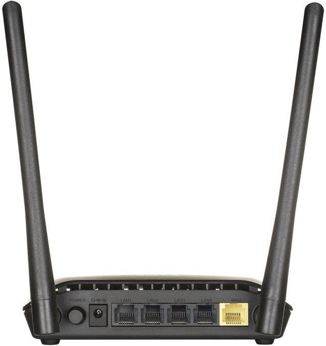 Wi-Fi роутер D-Link DIR-620S/RU/B1A, Wi-Fi 4, N300, 2.4ГГц, 4 LAN, 1xUSB, черный