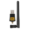 Сетевой адаптер Wi-Fi 5 двухдиапазонный ExeGate EX-W5-T2U Plus-AC650 (Wi-Fi AC (a/b/g/n/ac), чипсет Realtek8811, 2.4 ГГц до 200 Мбит/с + 5 ГГц до 433 Мбит/с, внешняя съемная 2dBi антенна, USB 2.0) EX299657RUS
