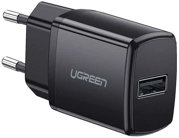 Сетевое зарядное устройство UGREEN ED011 50459 USB-A Wall Charger 1 порт 10W. Цвет: черный