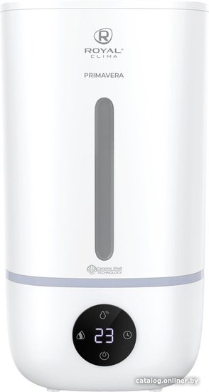 Увлажнитель воздуха Royal Clima RUH-PV350/5.0E-WT 23Вт (ультразвуковой) белый