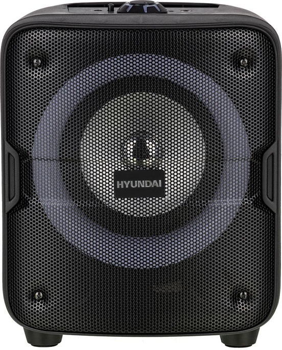 Минисистема Hyundai H-MAC180 черный 30Вт FM USB BT SD/MMC