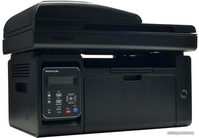 МФУ лазерный PANTUM M6550NW черный А4, принтер/сканер/копир, 1200dpi, 22ppm, 128Mb, ADF35, WiFi, Lan, USB, стартовый картридж 1600 M6550NW