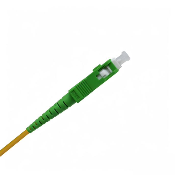 Оптический патчкорд NEOMAX NMO-SC/APC-SC/APC-SM-7M SC/APC-SC/APC, OS2, Singlemode, Simplex, 9/125, LSZH, Yellow, 7м