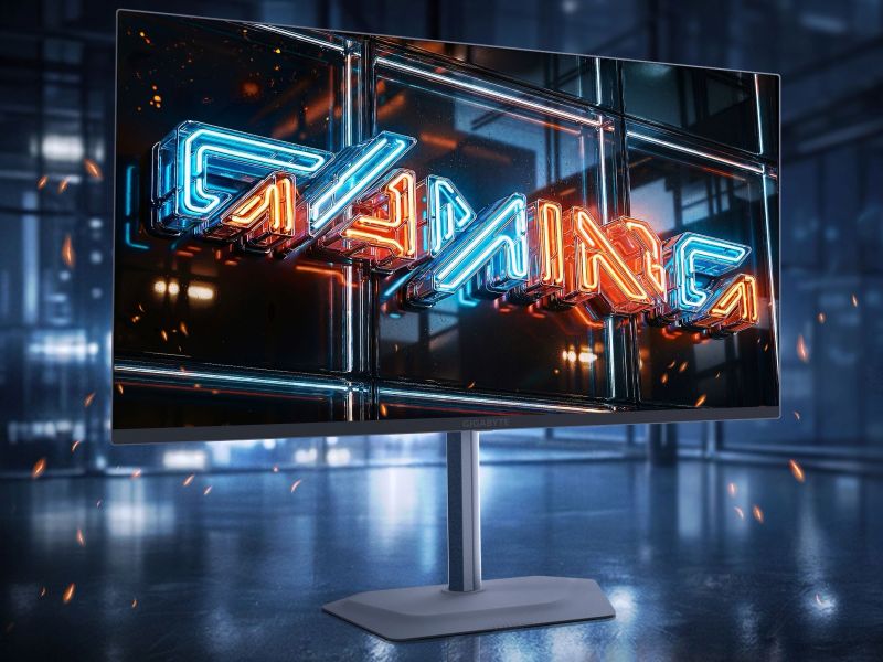 GIGABYTE выпустила первый OLED-монитор с технологией повышения яркости