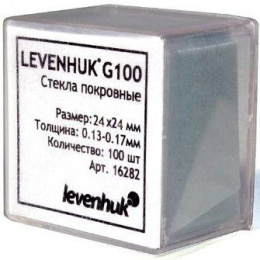 Стекло Levenhuk G100 100предм. прозрачный/белый 16282