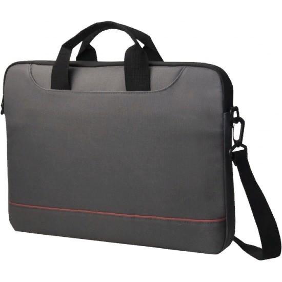 Сумка PORTCASE KCB-141GY нейлон, серая до 15,6"