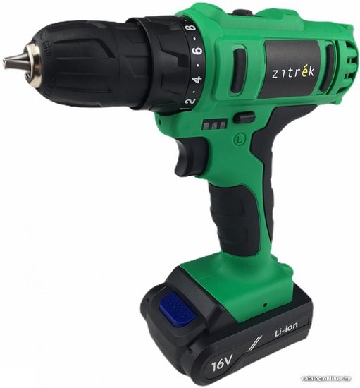 Аккумуляторная дрель-шуруповерт Zitrek Greenpower 16-Li 063-4075