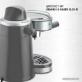 Кофеварка рожковая Vitek VT-1524 750Вт серый