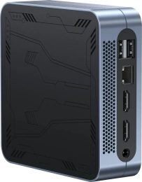 Неттоп Chuwi LarkBox S Intel Core i3 1220P 1.5Ghz /16384Mb/512SSDGb/Int:Intel UHD Graphics/BT/WiFi/war 1y/0.4kg/Gray+Black/Win11Pro + Aluminum+plastic/RAM slot*2/bracket/USB2.0*2/USB3.2*2/Type-C*1/HDMI*2/DP*1/RJ45*2/WIFI5,BT5.1/bracke CWI605SP