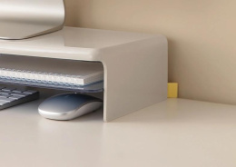 Подставка под монитор Deli XDM32grey серый