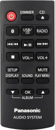 Микросистема Panasonic SC-PM700EE-S серебристый 80Вт CD CDRW FM USB BT