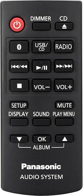 Микросистема Panasonic SC-PM700EE-S серебристый 80Вт CD CDRW FM USB BT