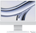 Моноблок Apple iMac A2874 24" 4.5K M3 8 core 4 8Gb SSD512Gb 10 core GPU macOS WiFi BT 143W клавиатура мышь Cam серебристый 4480x2520