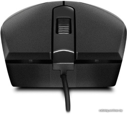 Мышь Sven RX-30 Black (SV-018214) (полноразмерная мышь для ПК, проводная USB, сенсор оптический 1000 dpi, 3 кнопки, колесо с нажатием)