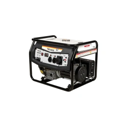 Бензиновый генератор KRANZ KR8000 8 кВт, 230 В, 25 л, ручной старт KR-16-1137