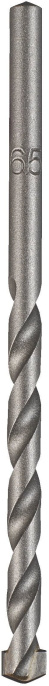 Сверло Milwaukee DIN 8039 6.5x100 (4932480133) (для сверления кирпича, плитки, керамики, бетона, гипса, шифера и газобетонных блоков, цилиндрический хвостовик)