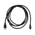 Bion Кабель интерфейсный USB 2.0 AM/miniBM 5P, позолоченные контакты, ферритовые кольца, 1.8 м, черный [BXP-CCP-USB2-AM5P-018]