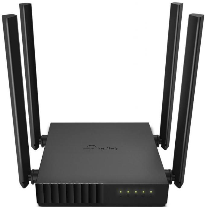 Wi-Fi роутер TP-LINK Archer C54,  Wi-Fi 5,  AC1200,  2.4/5ГГц, 4 LAN,  черный