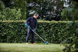 Триммер электрический Makita DUR190LZX3,  аккумуляторный,  18В,  без АКБ,  без ЗУ