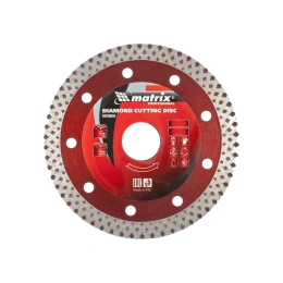 Диск алмазный отрезной сплошной Professional (115х22.2 мм) MATRIX 73122