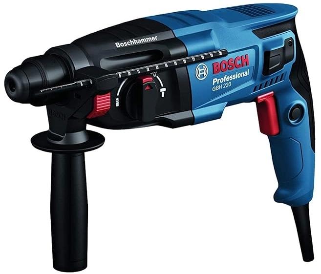 Перфоратор Bosch GBH 220 патрон:SDS-plus уд.:2Дж 720Вт кейс в комплекте