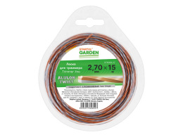 Леска ф 2.7 мм х 15 м витой квадрат сеч. ALULON TWIST STARTUL GARDEN ST6069-27
