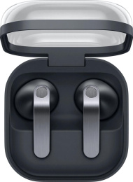 Гарнитура вкладыши Samsung Galaxy Buds 4 черный беспроводные bluetooth в ушной раковине (SM-R540NZKACIS)