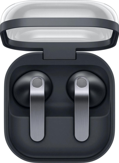 Гарнитура вкладыши Samsung Galaxy Buds 4 черный беспроводные bluetooth в ушной раковине (SM-R540NZKACIS)