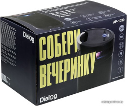 Акустическая портативная колонка Dialog AP-1030 - 4.1, 60W RMS, Bluetooth, FM, Mic In, USB