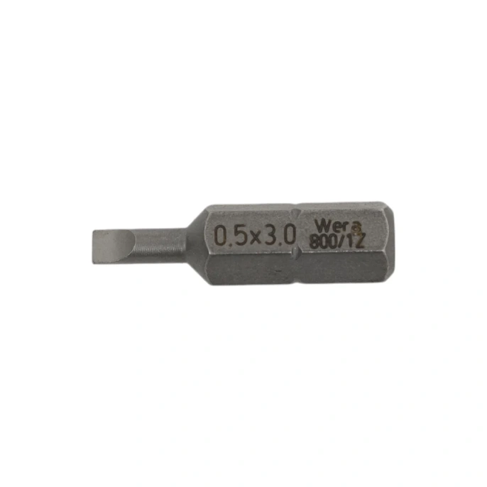 Бита SL0,5x3,0x25 мм WERA WE-056200