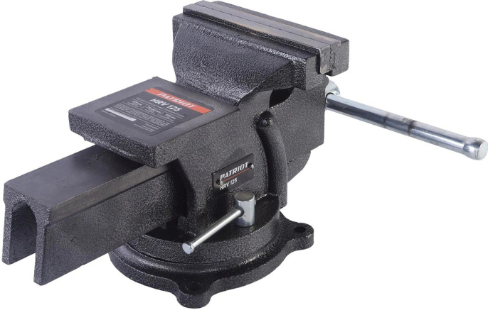 Тиски Patriot HRV 125, 6800грамм [770000013]