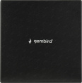 Внешний DVD-привод Gembird DVD-USB-02 с интерфейсом USB 2.0 пластик, черный