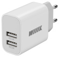 Сетевое зарядное устройство Wiiix UNN-1-2-04-W, USB-C, 2.4A, белый