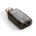 Адаптер для наушников с микрофоном (внешняя звуковая карта USB) ExeGate <EX-AU-01N> (USB, 2 x jack 3.5 mm) EX294787RUS