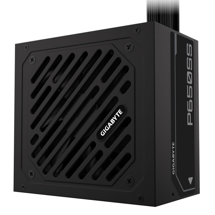 Блоки питания/ Power Supply Gigabyte GP-P650SS, 650W 80+ Silver ATX, 3.0, Non-modular, 1x24 20+4 pin, 2x4+4-pin CPU, 2xMolex, 2x6+2-pin PCIe, 5xSATA3, Active, 120x120mm, 150x140x86mm, APFC, black