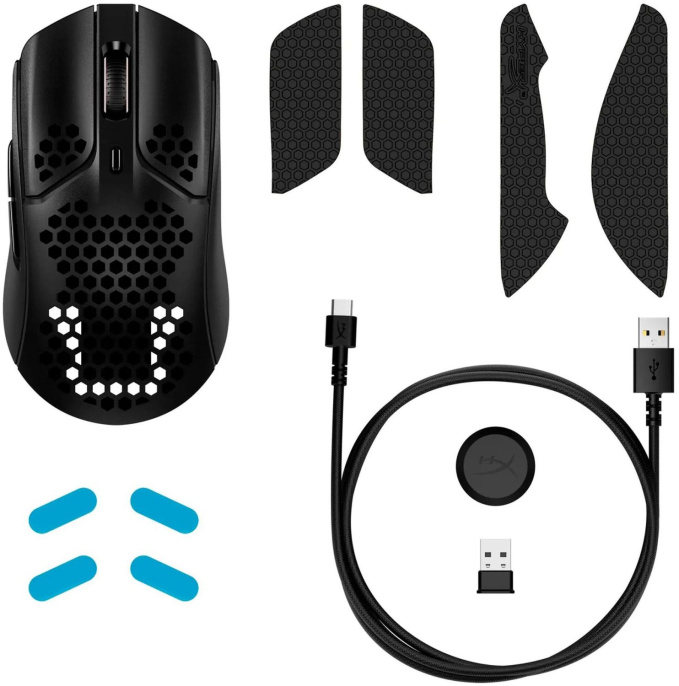 Мышь HyperX Pulsefire Haste черный оптическая 16000dpi беспров. USB 5but 4P5D7AA